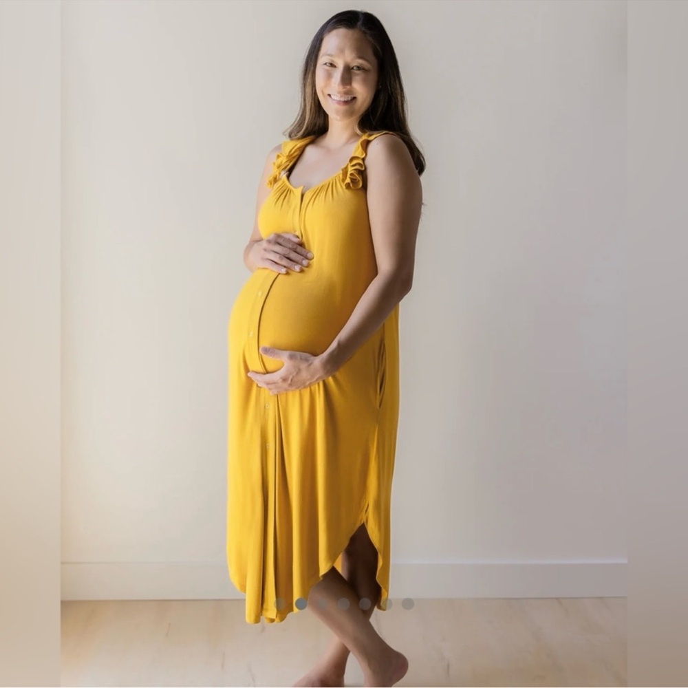 Kindred Bravely Yellow Maternity Chemise